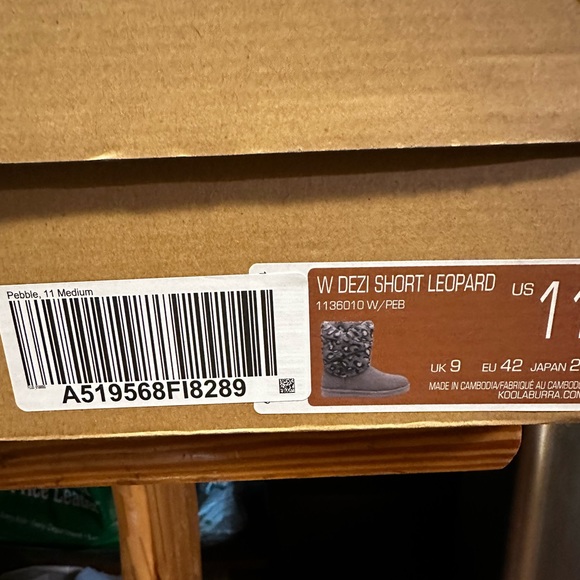 Koolaburra by Ugg Dezi Short Leopard Size 11 Boots - Picture 4 of 4